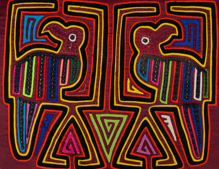Black Yellow And Maroon Estranged Couple Mola