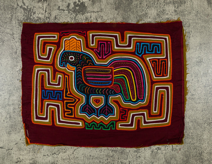 Machine-Stitched Classic Design Mola