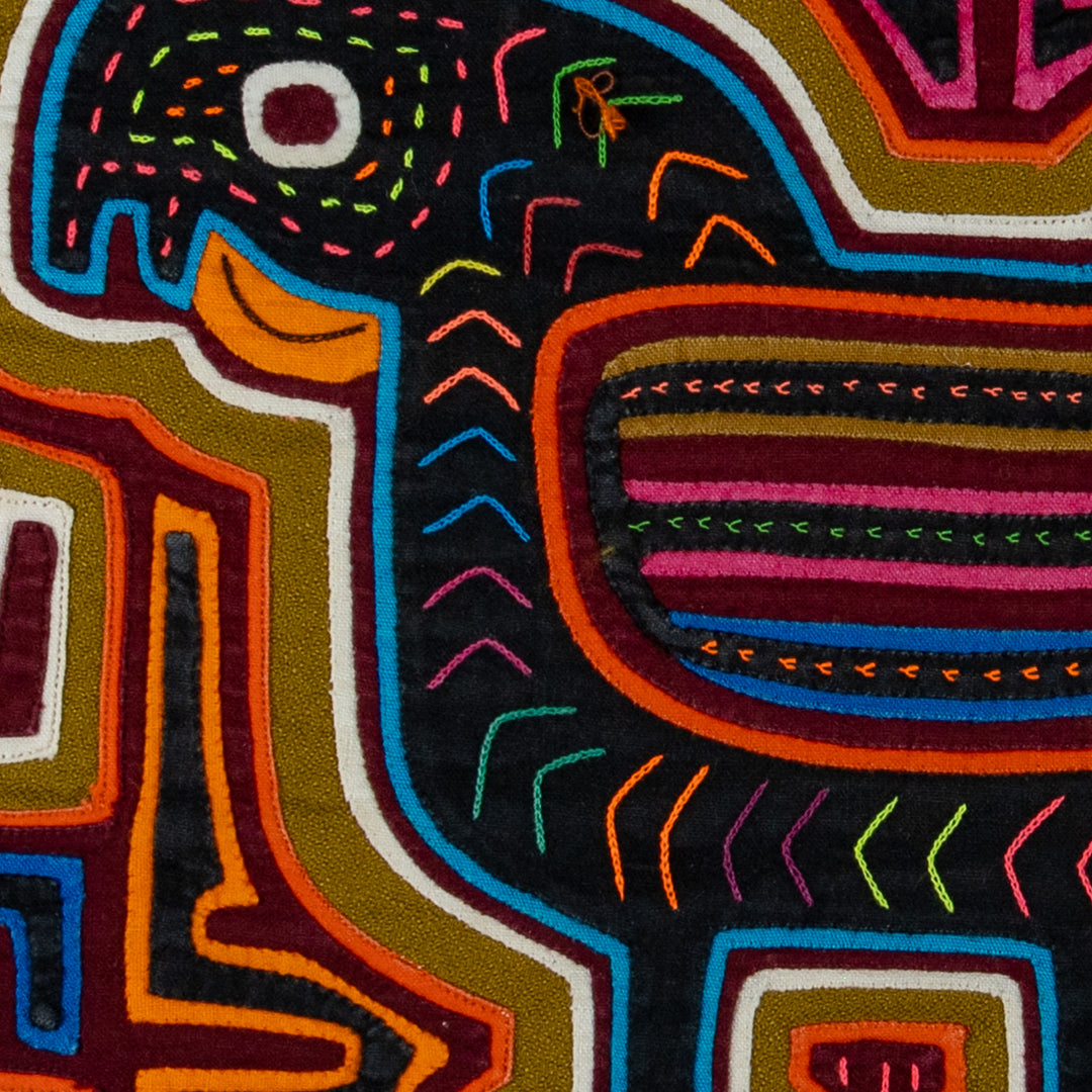 Machine-Stitched Classic Design Mola