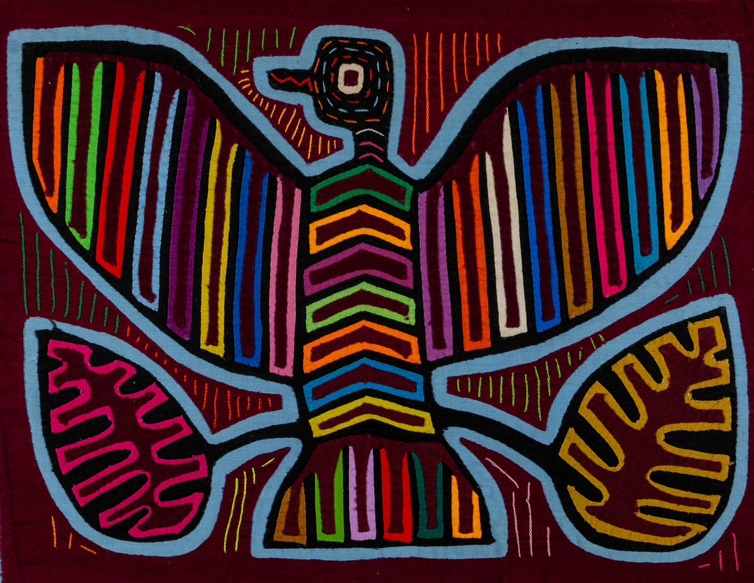 Maroon And Blue Thunderbird Mola