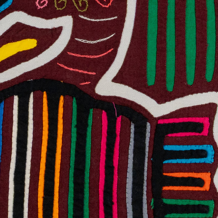 Maroon And White Handsome Duck Bird Mola