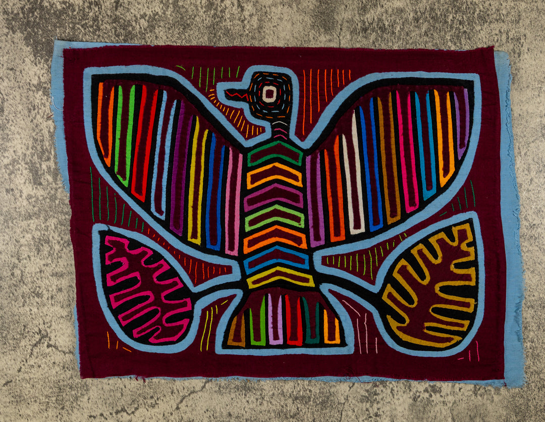 Maroon And Blue Thunderbird Mola
