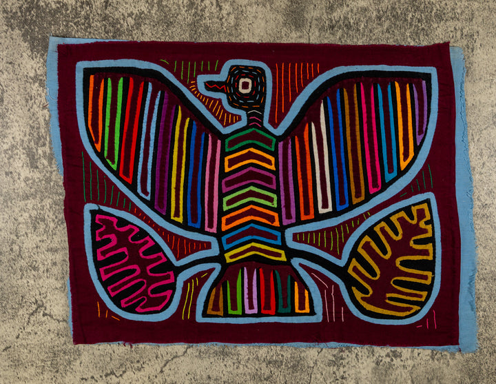Maroon And Blue Thunderbird Mola
