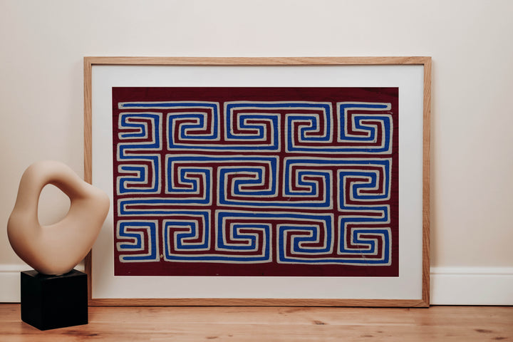 Machine-Stitched Classic Design Mola
