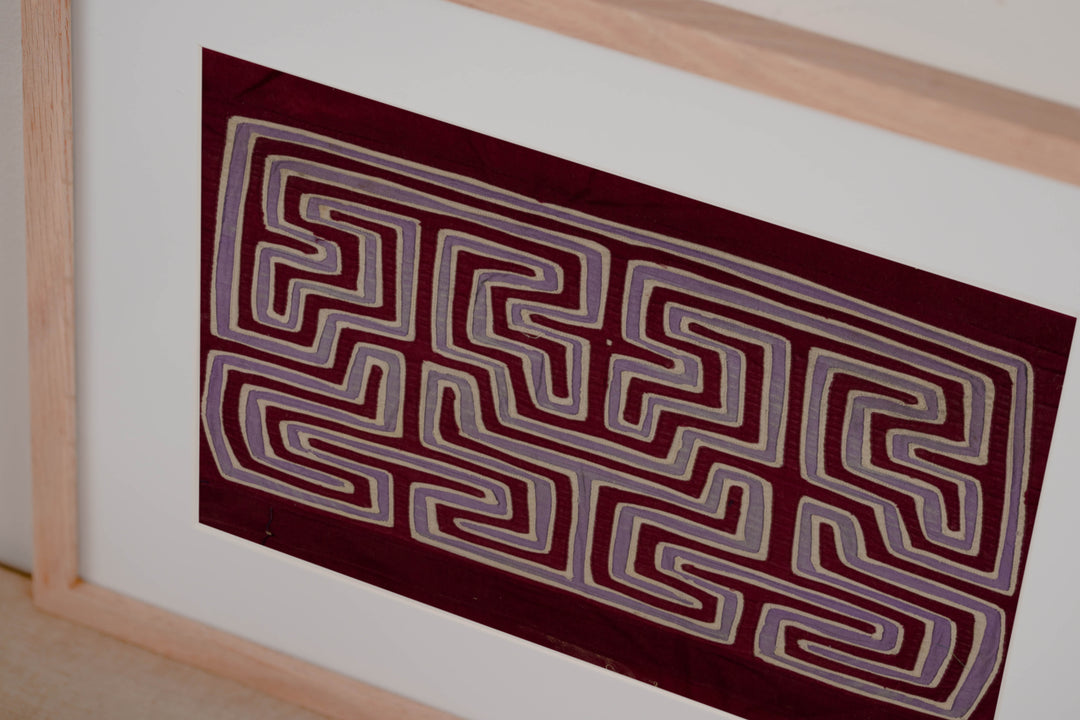 Machine-Stitched Classic Design Mola