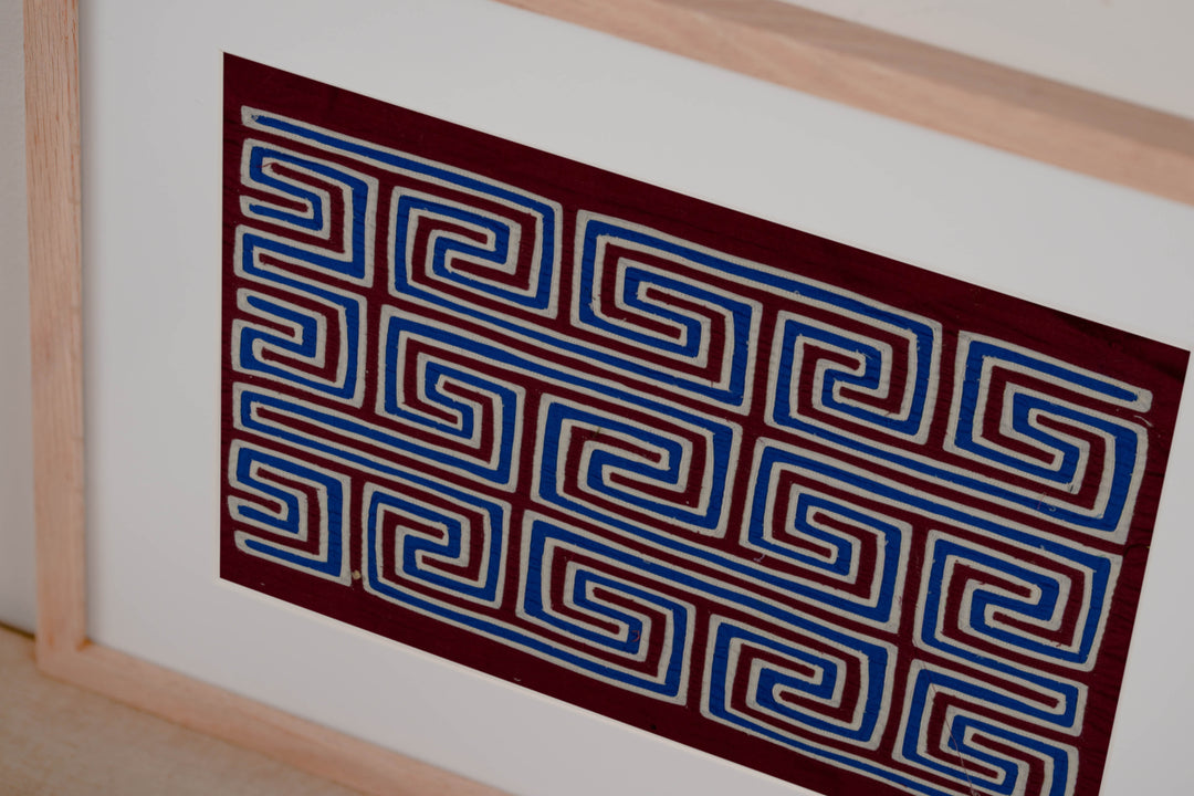 Machine-Stitched Classic Design Mola