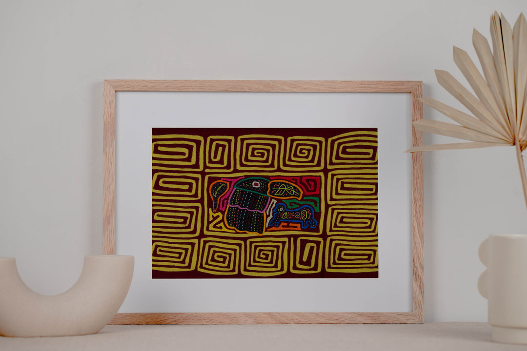 Burgundy And Yellow Toucan Bird Mola