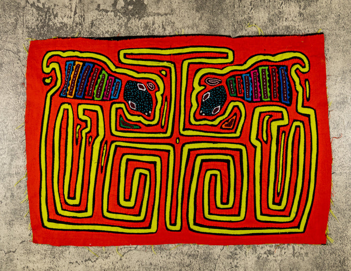 Orange And Yellow Bug In A Maze Mola