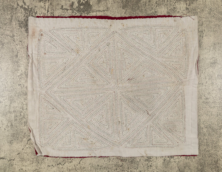 Burgundy And White Classic Design Mola