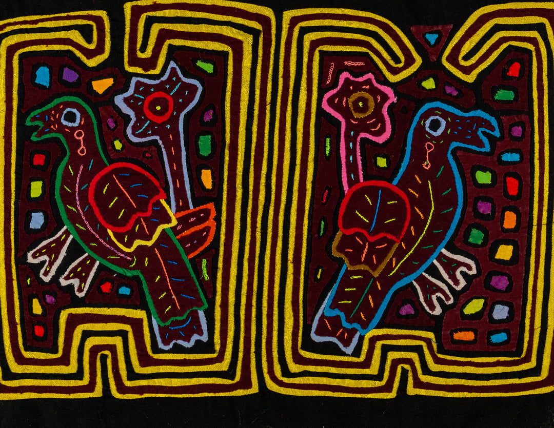 Maroon And Yellow Estranged Lovers Mola