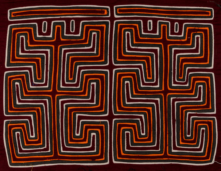 Machine-Stitched Classic Design Mola
