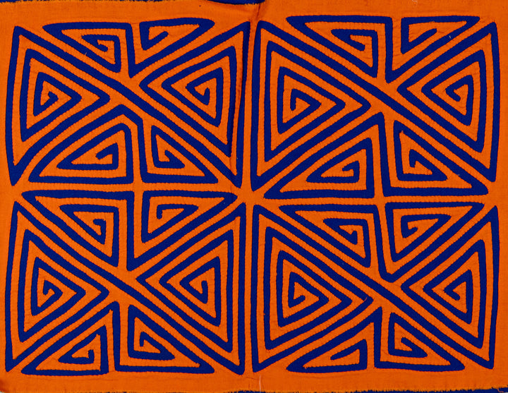 Orange And Blue Classic Design Mola
