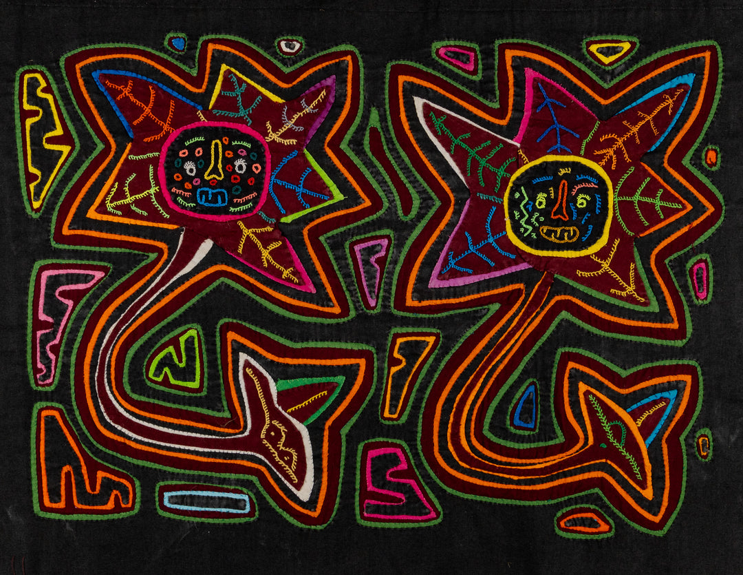 Colorful Dancing Sunflower Mola
