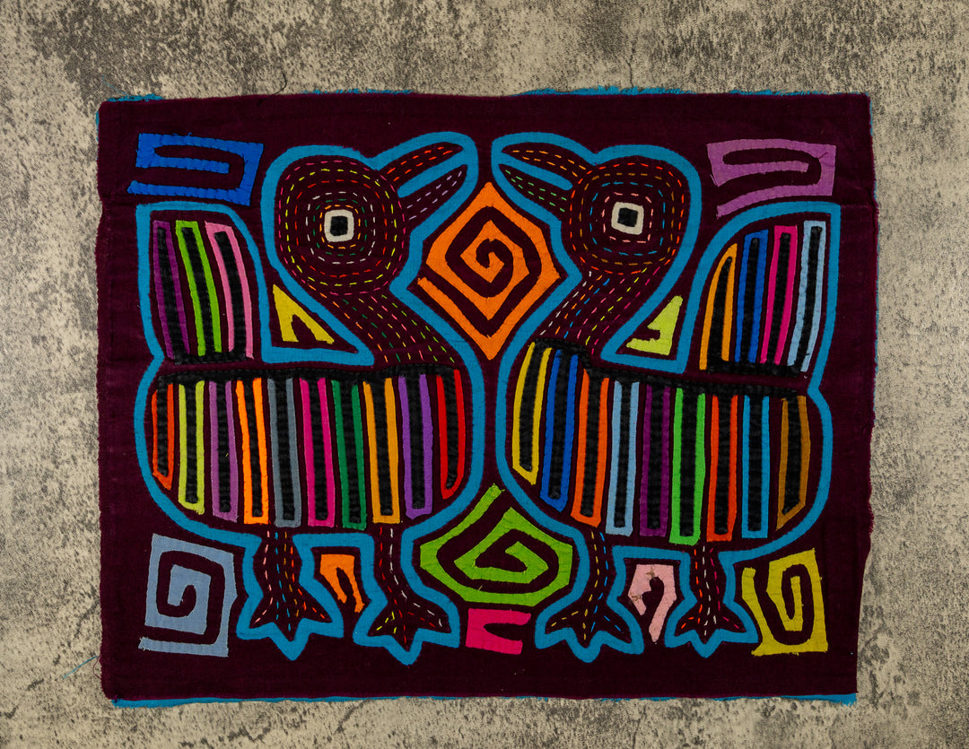 Maroon Fancy Duck Mola
