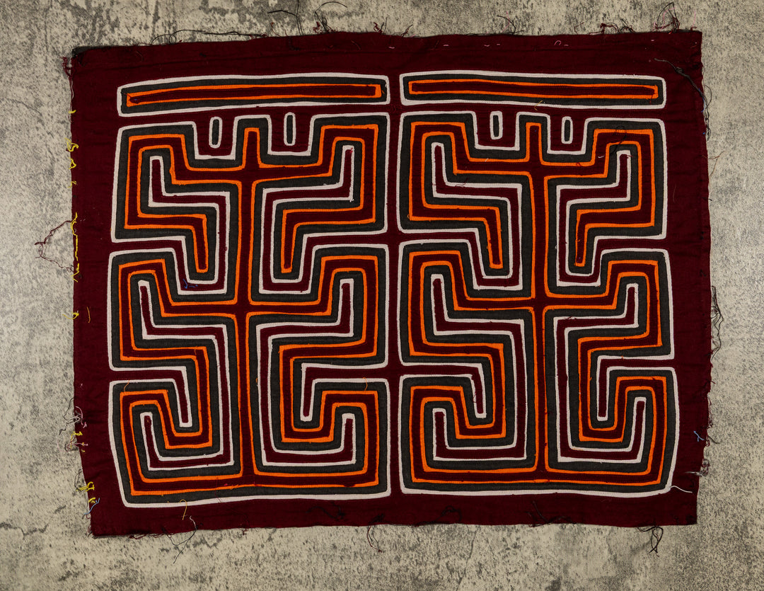 Machine-Stitched Classic Design Mola