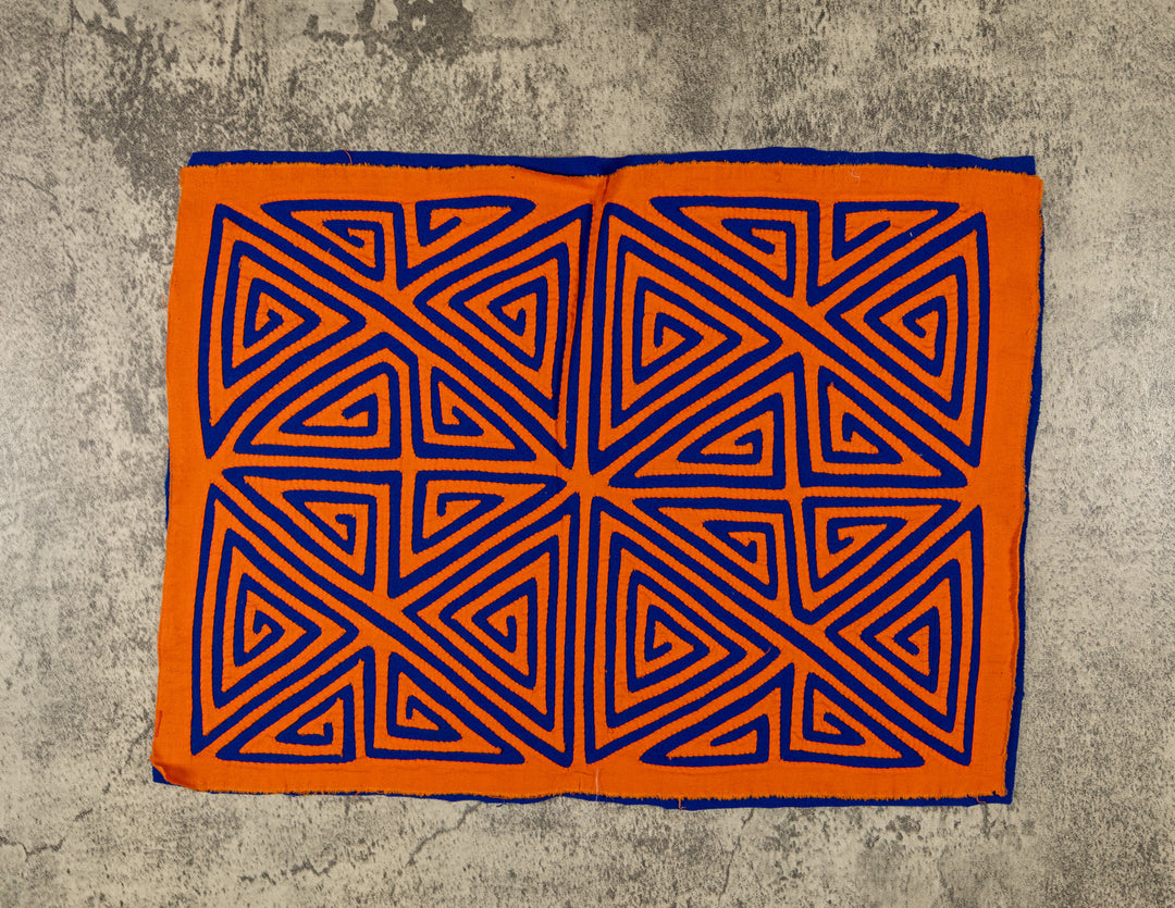 Orange And Blue Classic Design Mola