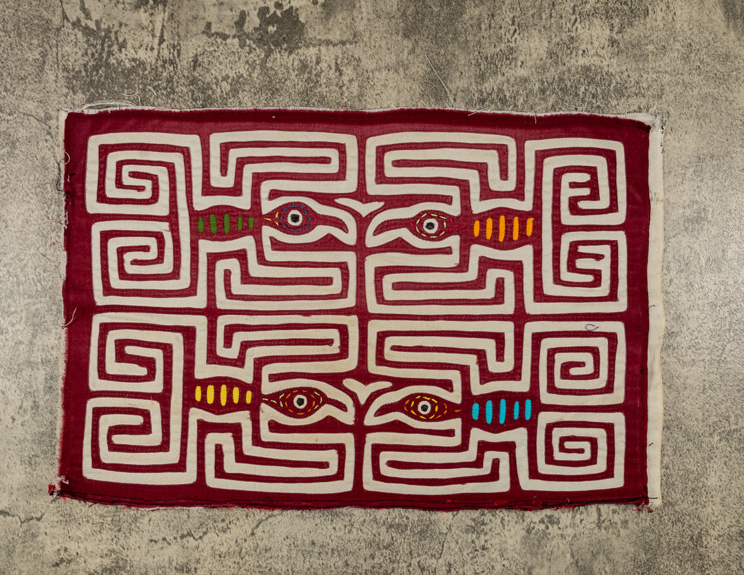 Machine-Stitched Classic Design Mola