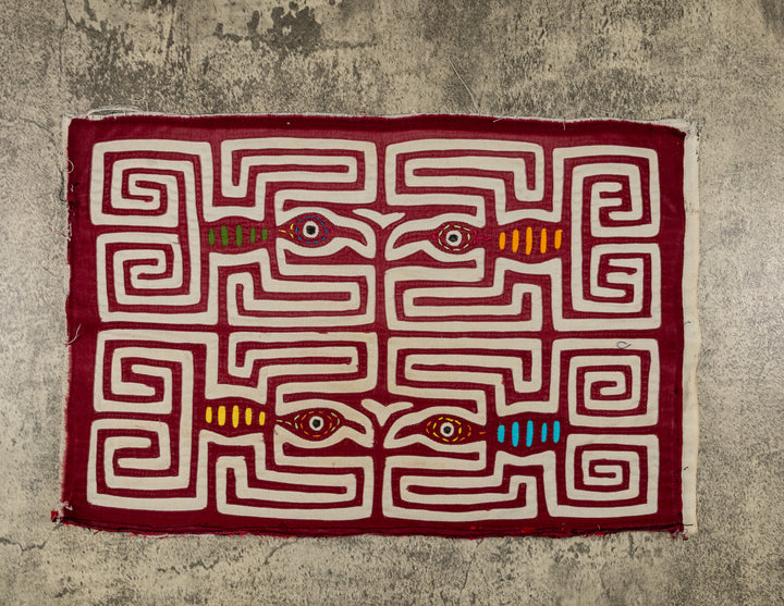 Machine-Stitched Classic Design Mola