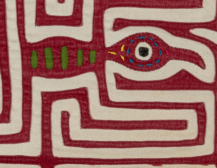 Machine-Stitched Classic Design Mola