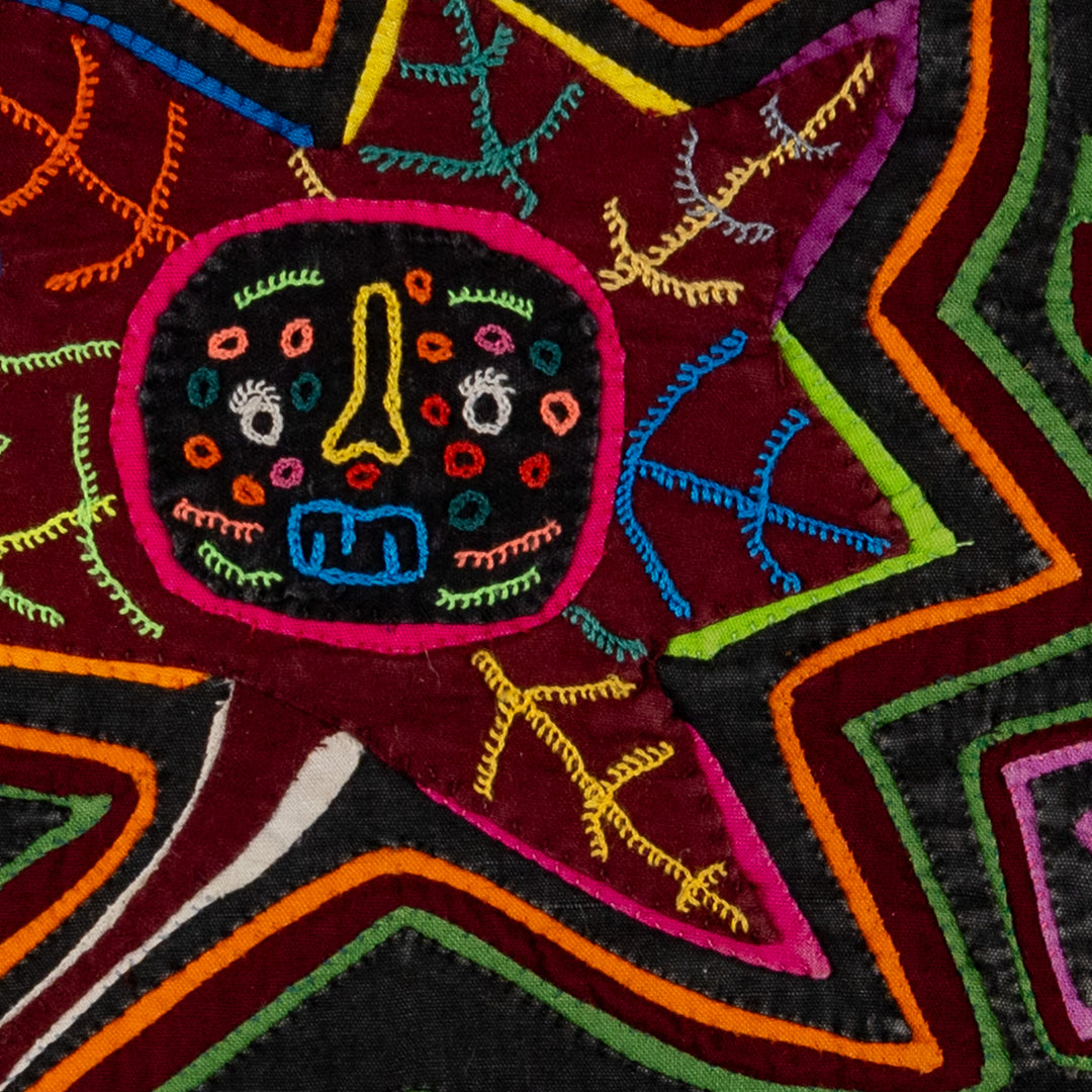 Colorful Dancing Sunflower Mola
