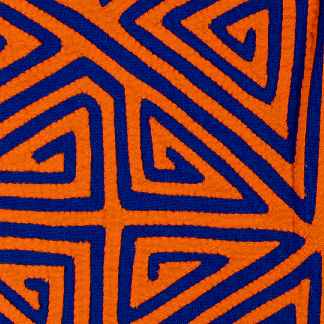 Orange And Blue Classic Design Mola