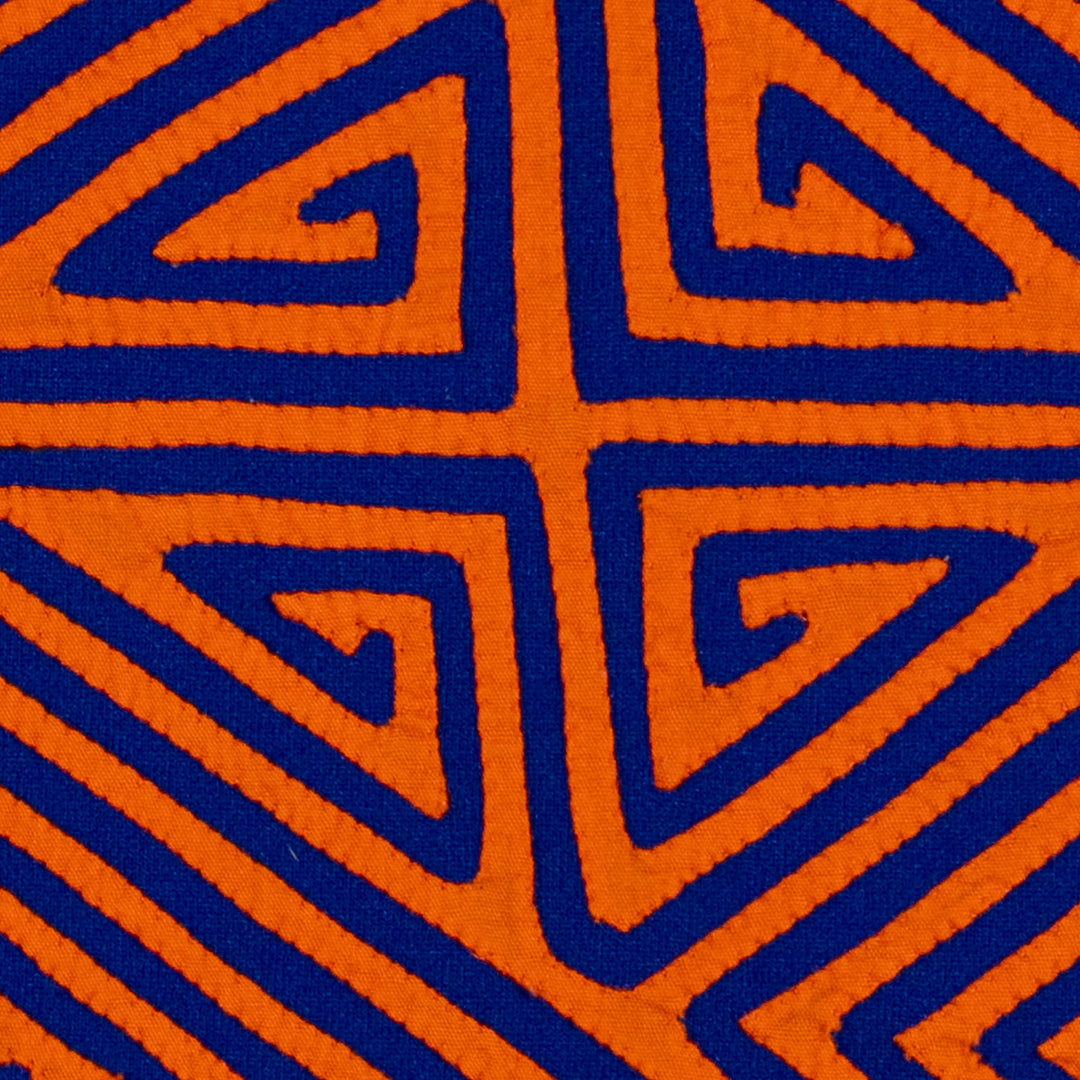 Orange And Blue Classic Design Mola