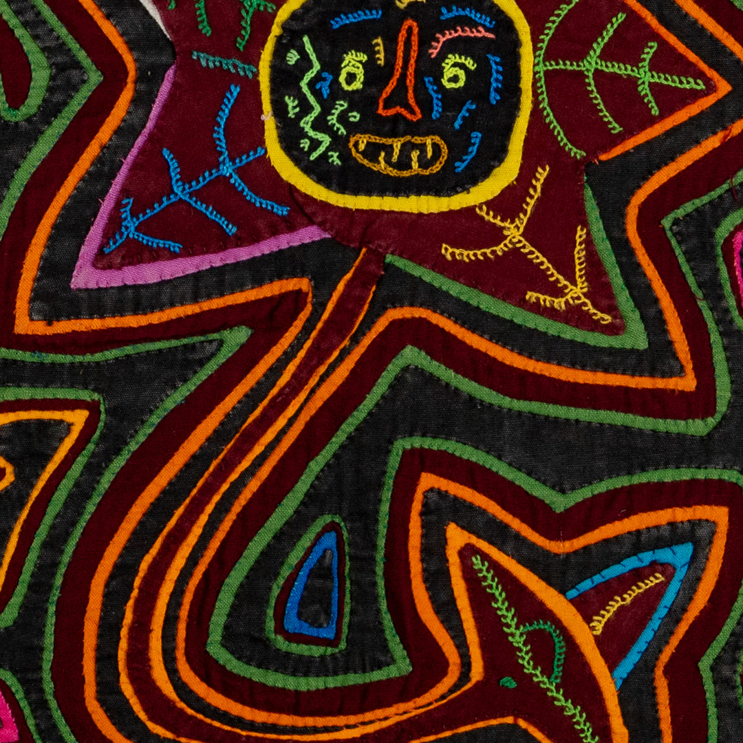 Colorful Dancing Sunflower Mola