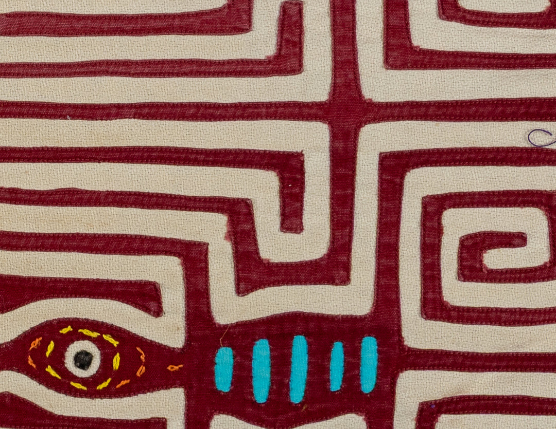 Machine-Stitched Classic Design Mola