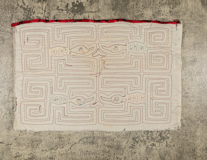 Machine-Stitched Classic Design Mola