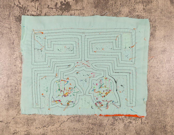 Machine-Stitched Classic Design Mola