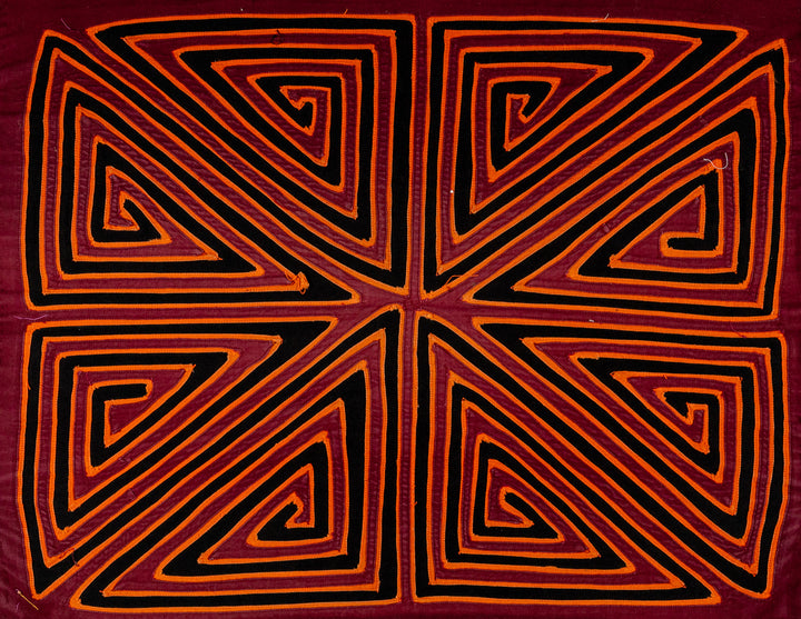 Machine-Stitched Classic Design Mola