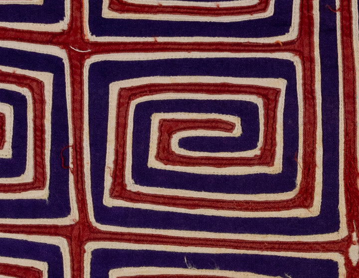 Machine-Stitched Classic Design Mola