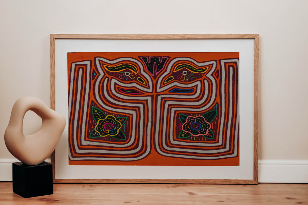 Machine-Stitched Classic Design Mola
