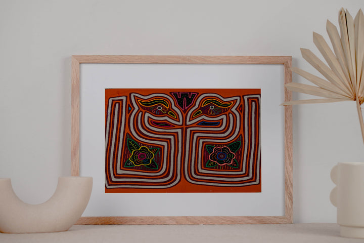 Machine-Stitched Classic Design Mola