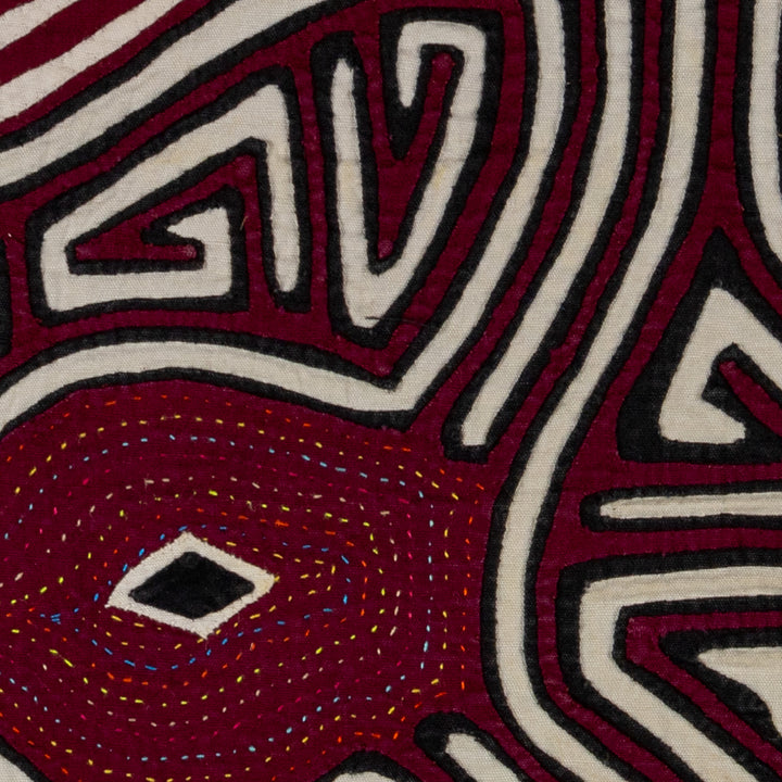 Maroon And White Creepy Crawly Things Mola