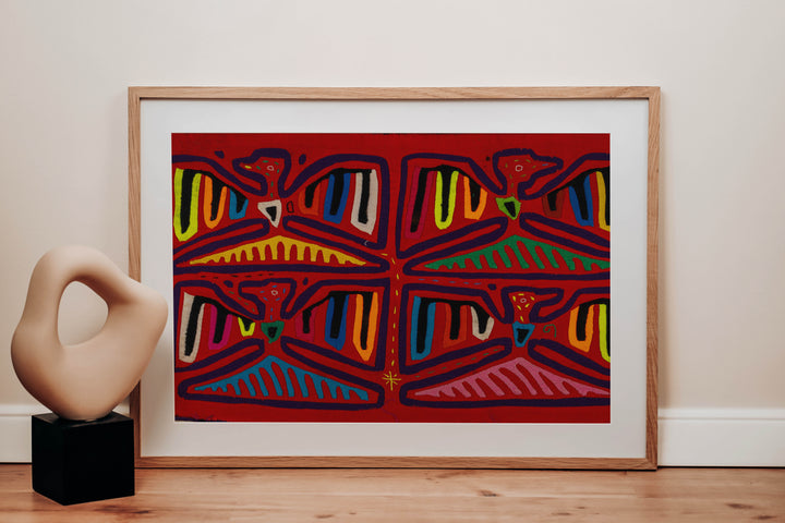 Black And Red Thunderbird Mola