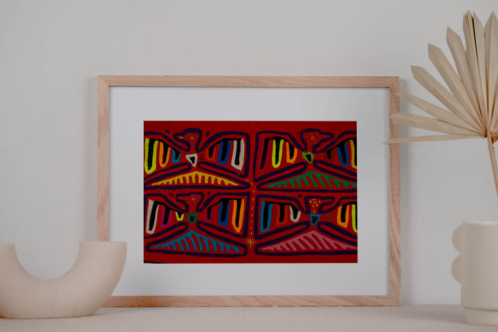 Black And Red Thunderbird Mola