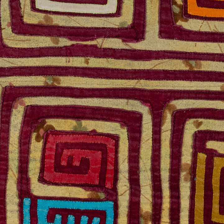 Machine-Stitched Classic Design Mola