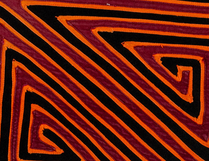 Machine-Stitched Classic Design Mola