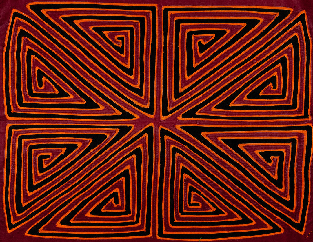 Machine-Stitched Classic Design Mola