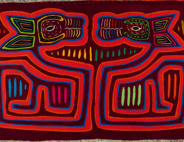 Burgundy And Red Puppy Love Mola