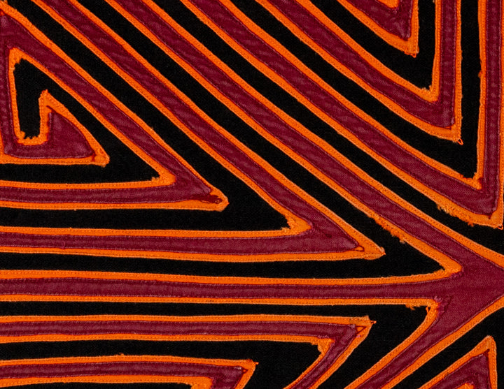 Machine-Stitched Classic Design Mola
