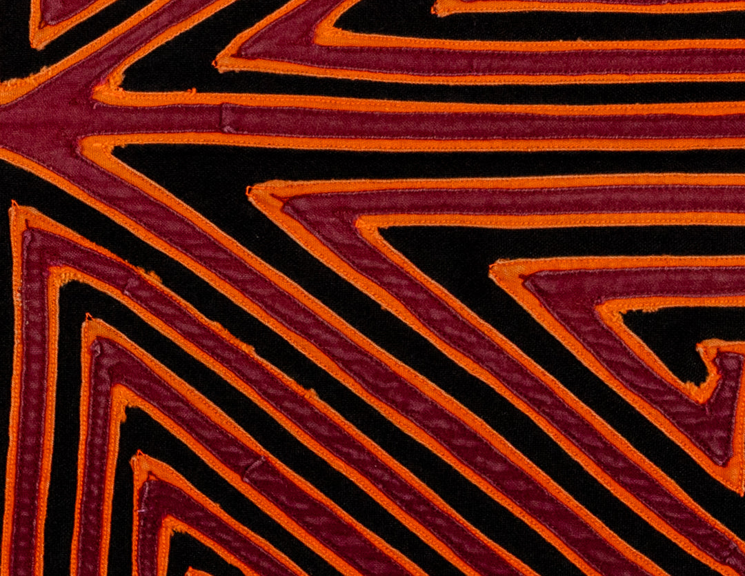 Machine-Stitched Classic Design Mola