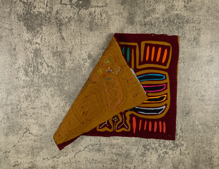 Burgundy And Brown Nutcracker Toucan Bird Mola