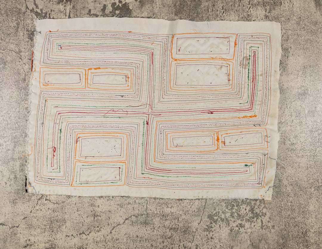 Machine-Stitched Classic Design Mola