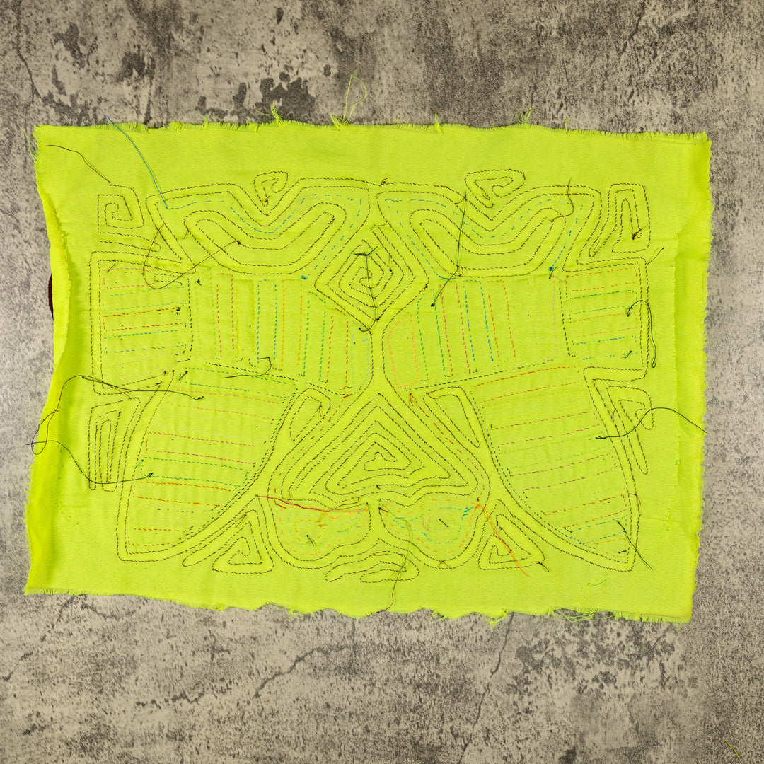 Chartreuse Dazzle Mirror Twin Mola