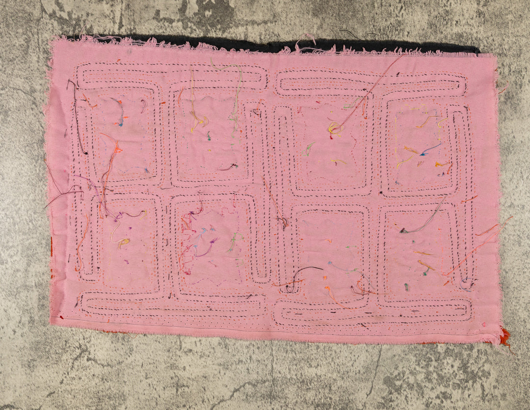 Orange And Light Pink Classic Design Mola