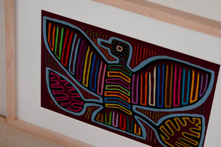 Maroon And Blue Thunderbird Mola
