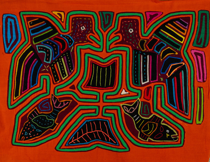 Orange And Green Hot Controversy In the Treetop Mola