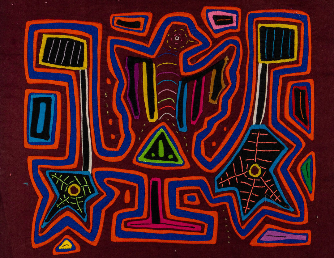 Machine-Stitched Classic Design Mola